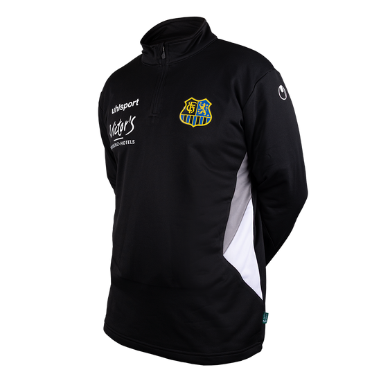 Uhlsport Equipe 29 1/4 Zip Top Schwarz - 1. FC Saarbrücken