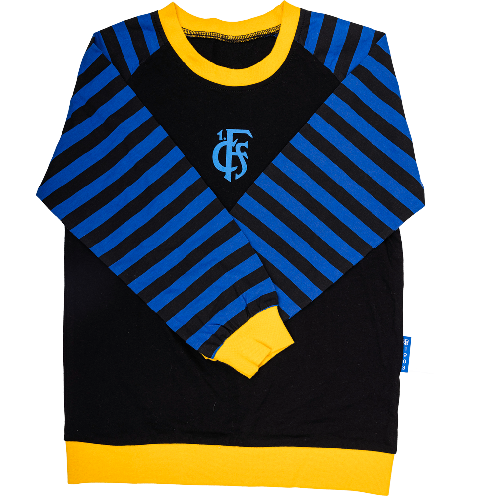 Longsleeve mit Bund gelb-FCS