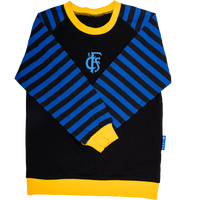 Longsleeve mit Bund gelb-FCS