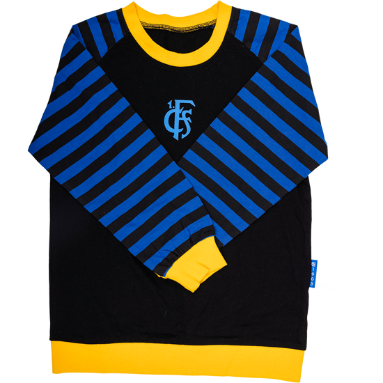 Longsleeve mit Bund gelb-FCS