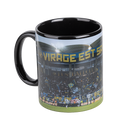 Tasse schwarz Fankurve