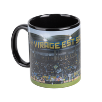 Tasse schwarz Fankurve