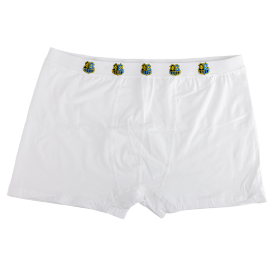 Boxershort weiß Wappen