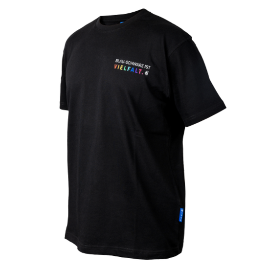 T-Shirt Vielfalt schwarz