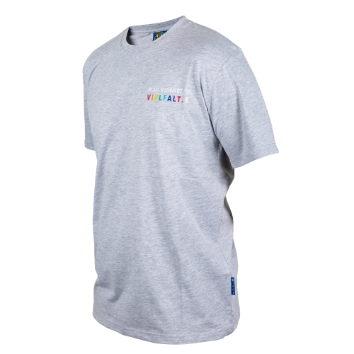 T-Shirt Vielfalt grau