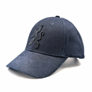 Basecap Jeans mit Löwe