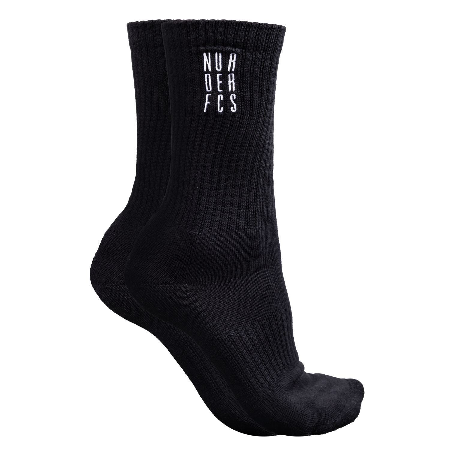 FCS "Nur der FCS" College Socken (schwarz/weiß)