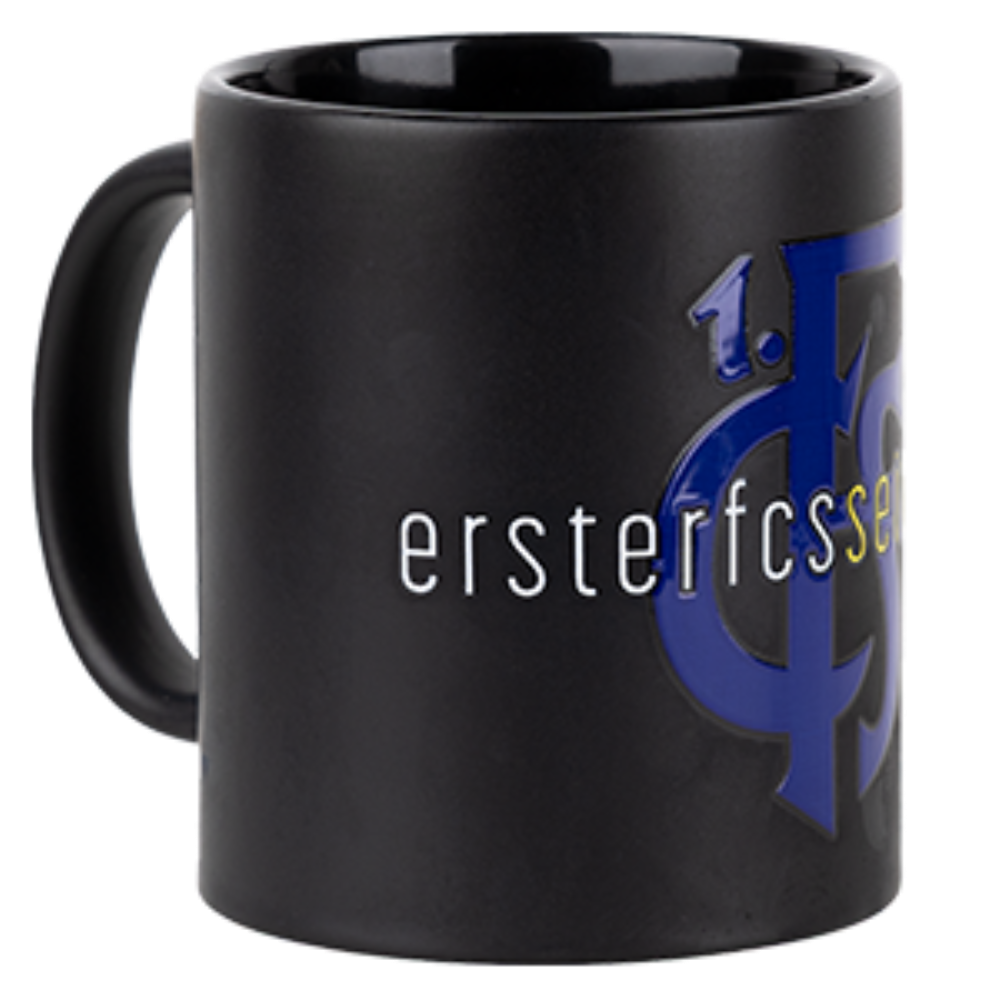 Tasse schwarzmatt ersterfcs