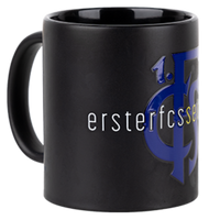 Tasse schwarzmatt ersterfcs