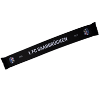 Sommerschal schwarz mit Nostalgie Wappen - FCS 2025