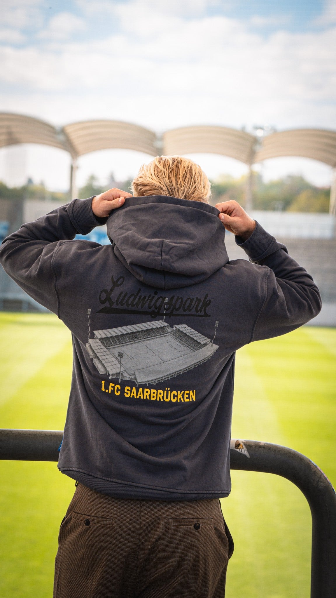 Hoodie grau Ludwigspark