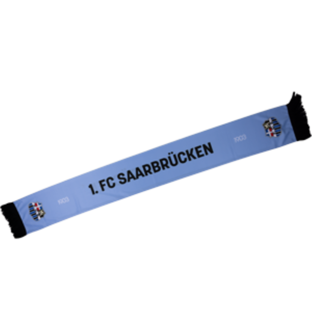 Sommerschal Nostalgie hellblau - FCS 2025