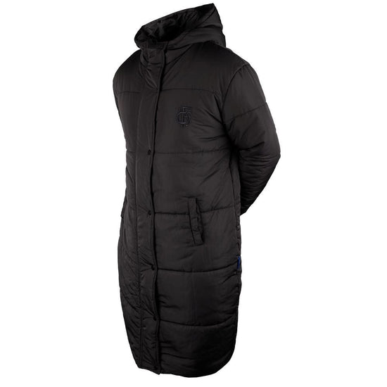 Damen Mantel lang schwarz