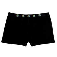 Boxershort schwarz Wappen