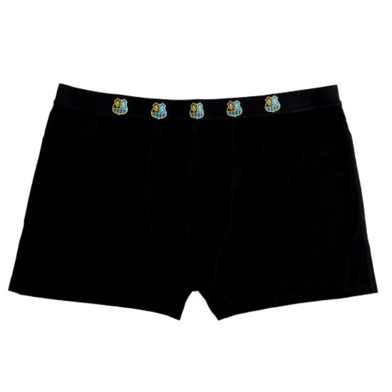 Boxershort schwarz Wappen