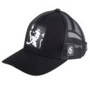 Basecap mit Löwe/weiß, Snapback in schwarz FCS