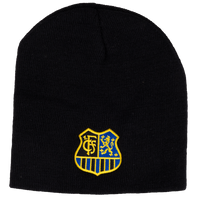 FCS black beanie with crest, no cuff