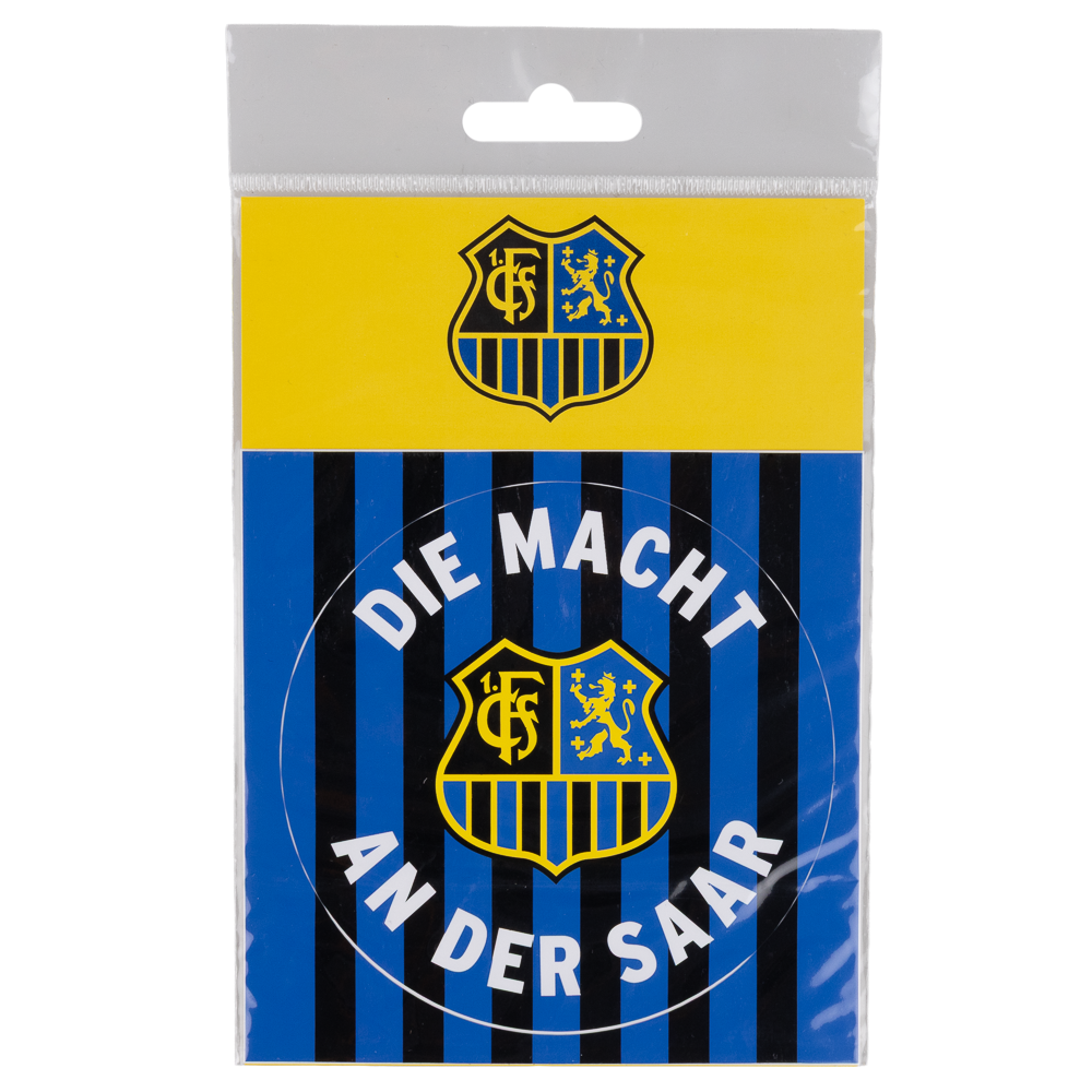 Sticker "THE POWER ON THE SAAR" round