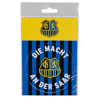 Sticker "THE POWER ON THE SAAR" round