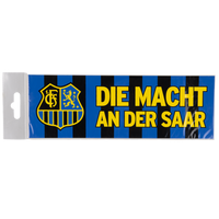 Sticker "THE POWER ON THE SAAR" longitudinal