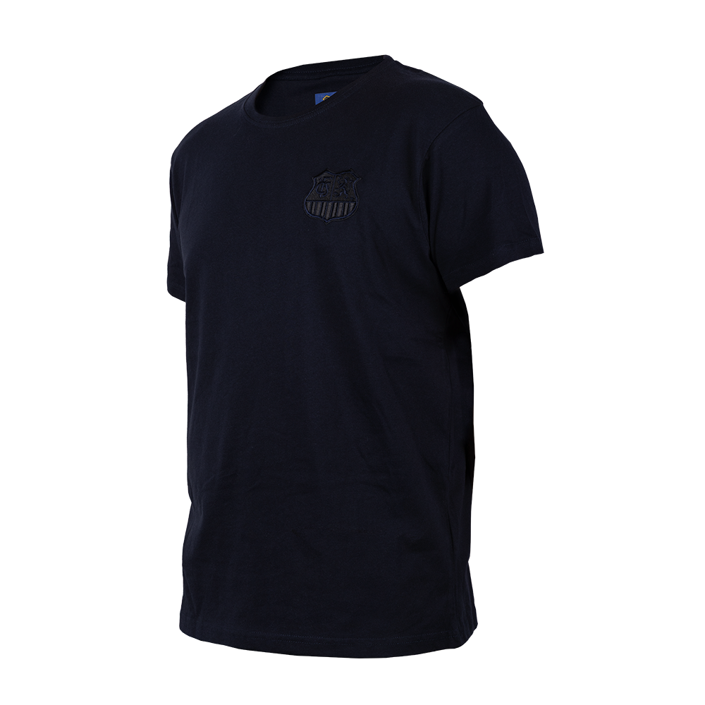 T-Shirt marine mit Wappen