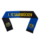 Sommerschal Block Blau-Schwarz