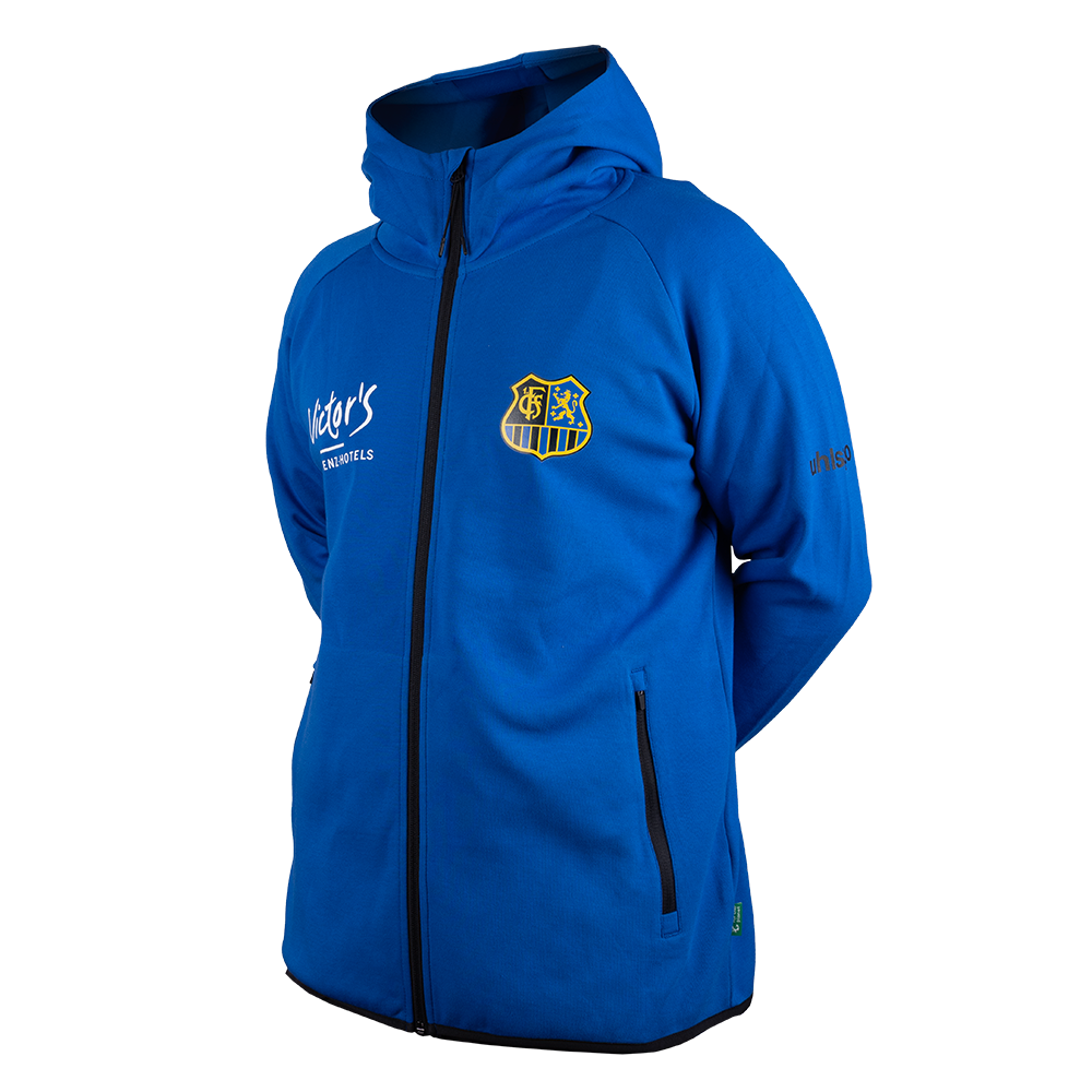 Uhlsport ID Kapuzenjacke Azurblau - 1. FC Saarbrücken