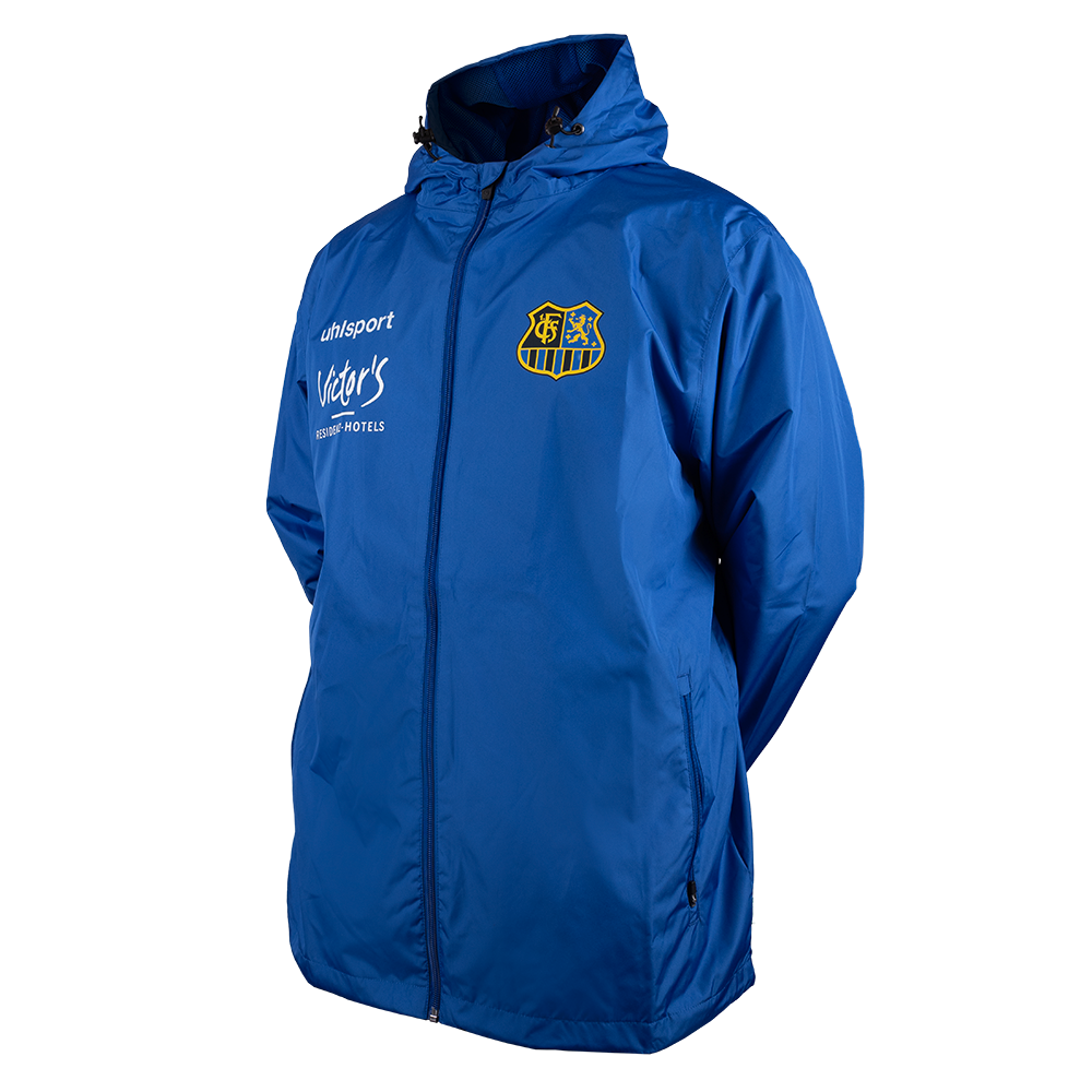 Uhlsport Essential Regenjacke Azurblau - 1. FC Saarbrücken