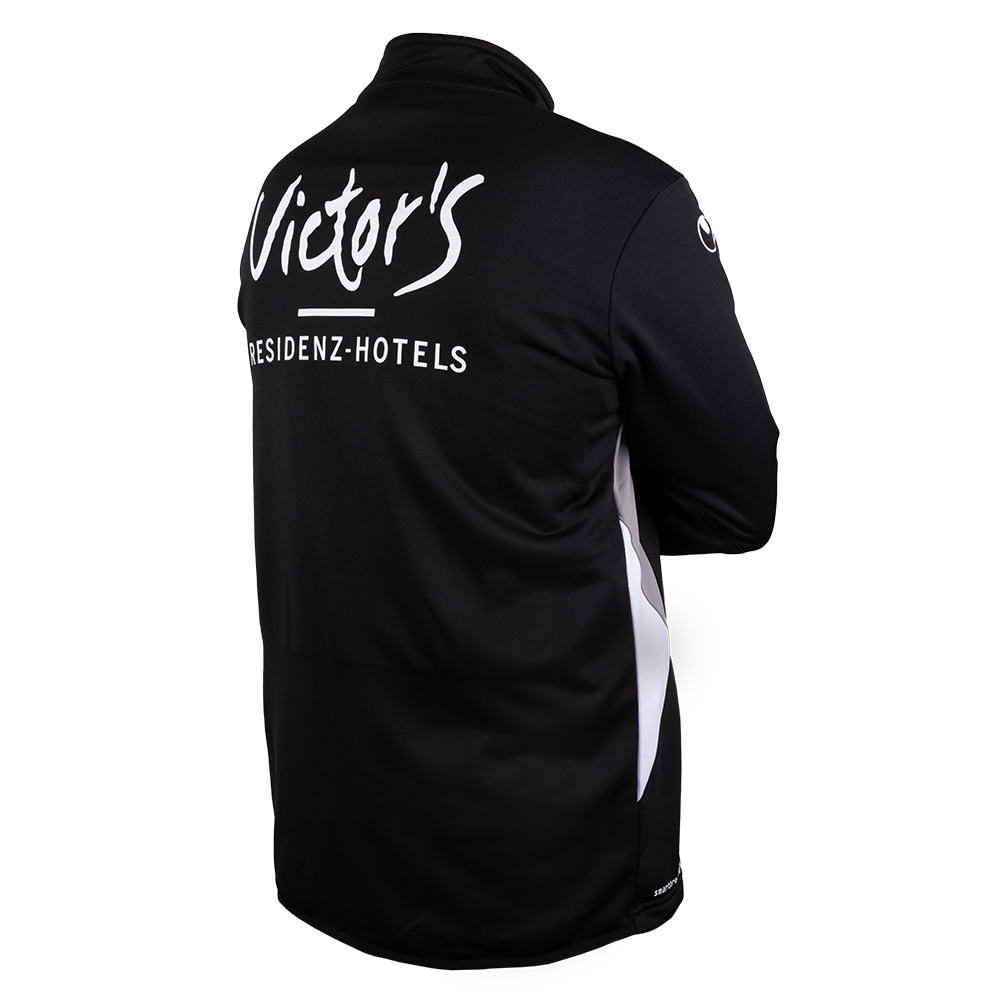 Uhlsport Equipe 29 1/4 Zip Top Schwarz - 1. FC Saarbrücken