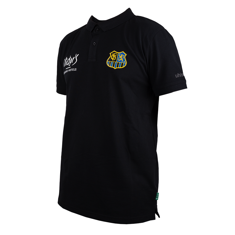 Uhlsport Essential Polo Shirt Prime Schwarz - 1. FC Saarbrücken