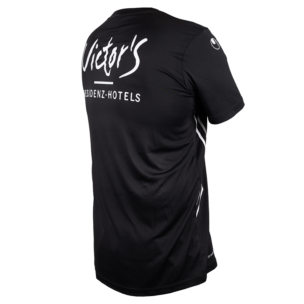 Uhlsport Equipe 29 Poly Shirt Kurzarm Schwarz - 1. FC Saarbrücken