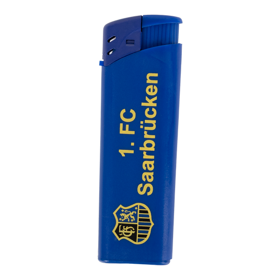 Wegwerffeuerzeug blau