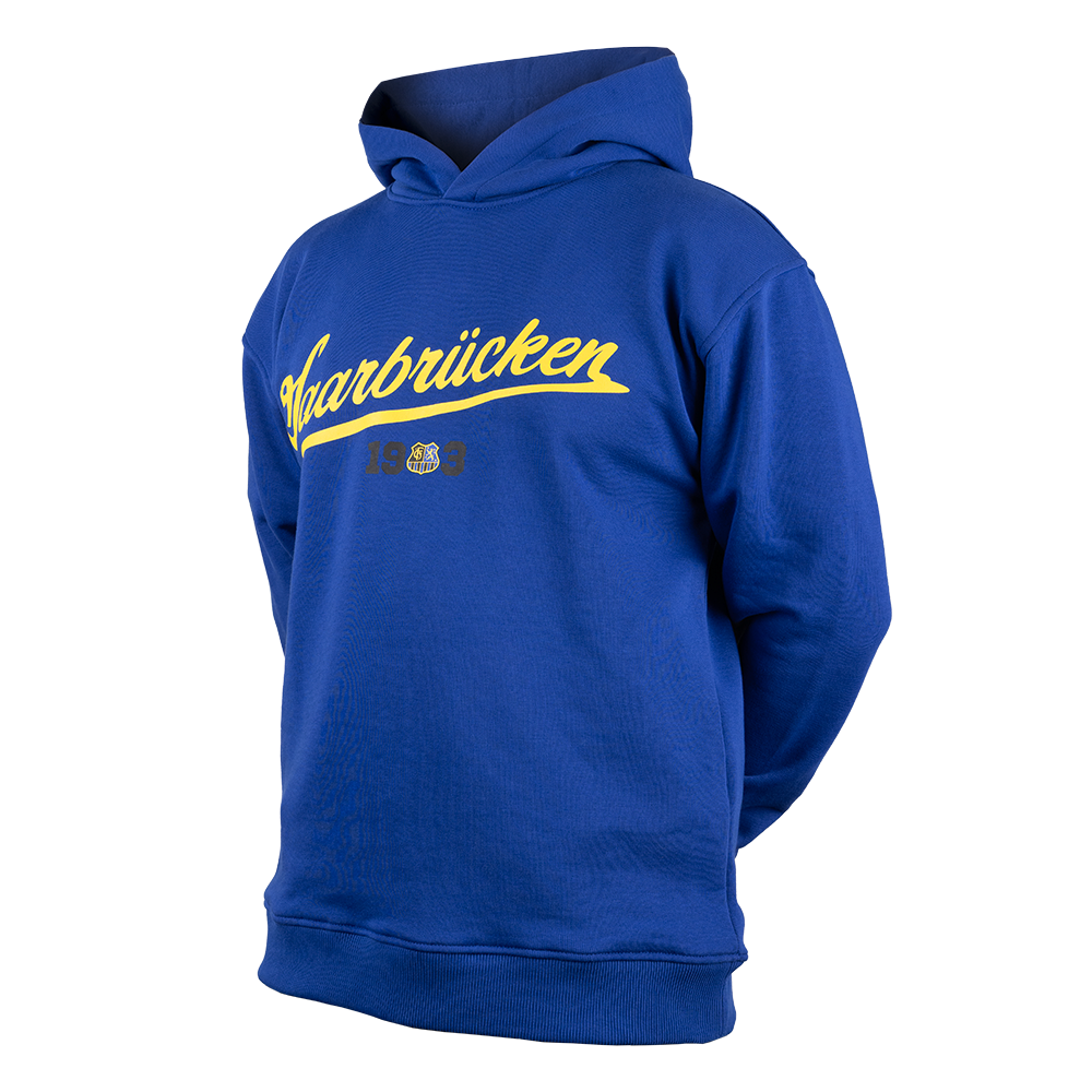 Hoodie blau Saarbrücken 1903