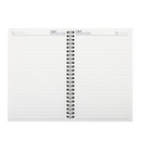 Notebook blue-black stripes