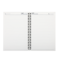 Notebook blue-black stripes