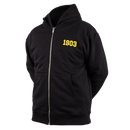 Zipper schwarz 1903 gestickt