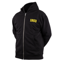 Zipper schwarz 1903 gestickt