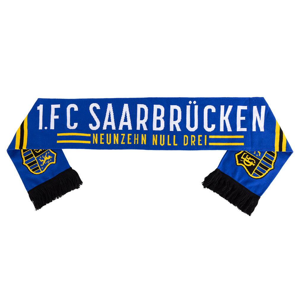 Schal blau Neunzehn Null Drei