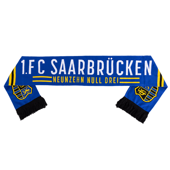 Schal blau Neunzehn Null Drei
