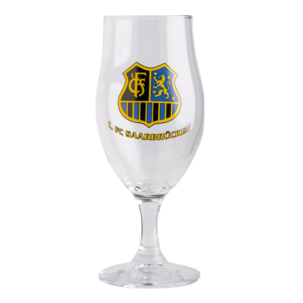 Glas FCS mit Wappen