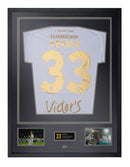 1. FC Saarbrücken 120 Jahre Signature Edition – Luca Kerber gerahmt & signiert
