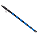 Hundehalsband blau-schwarz Leder -FCS