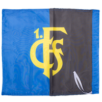 Fahne mittlere Größe mit Logo