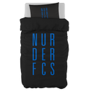 Bettwäsche mit Schriftzug "NURDERFCS"