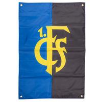 Flagge mit Logo
