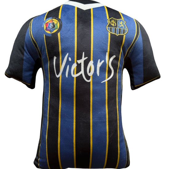Trikot-Kissen blau-schwarz 25/26
