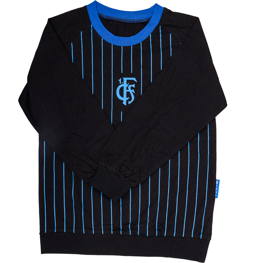 Kids Longsleeve vorne gestreift-FCS