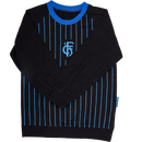 Kids Longsleeve vorne gestreift-FCS