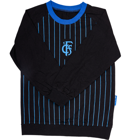 Kids Longsleeve vorne gestreift-FCS