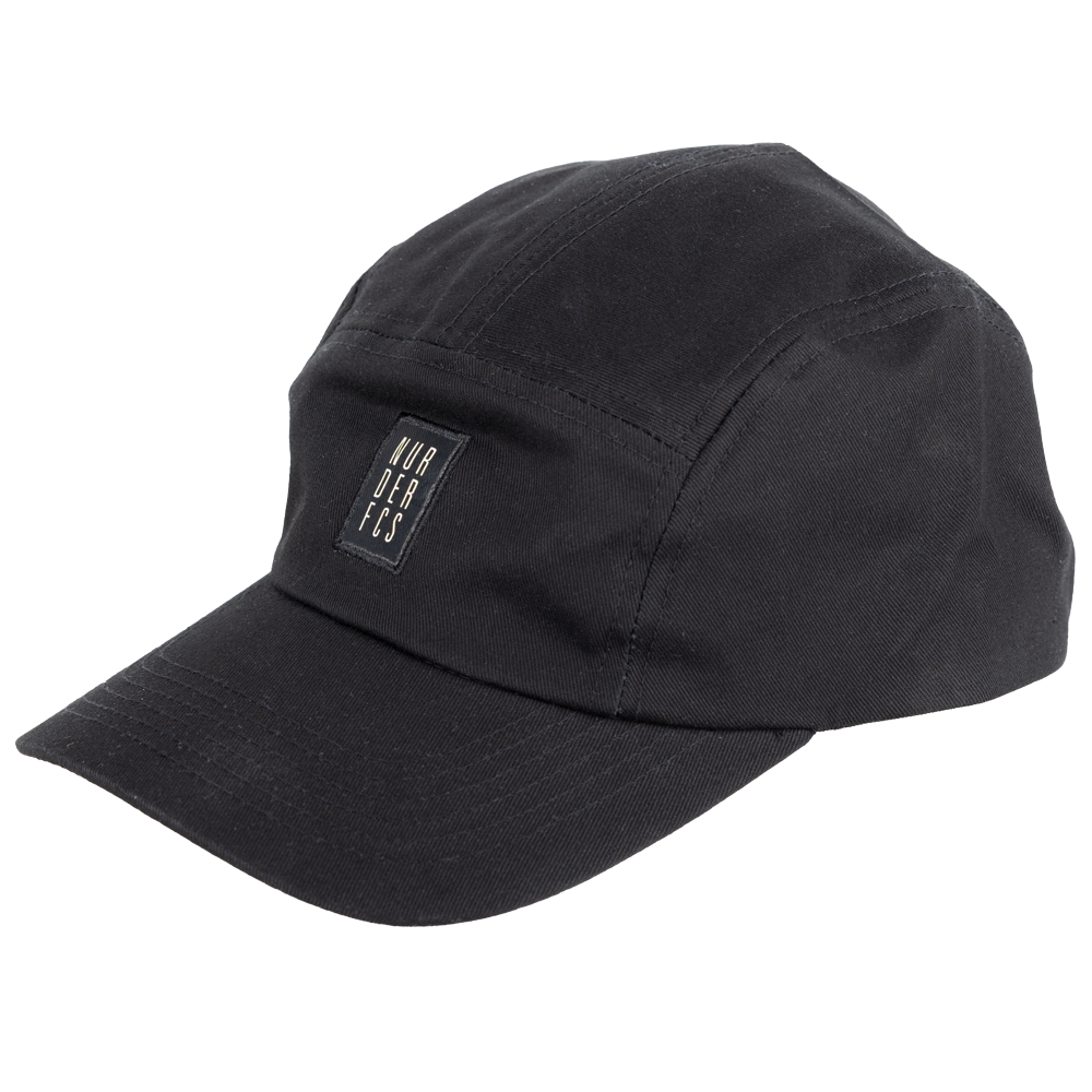 Basecap Schriftzug "NURDERFCS", Snapback in schwarz FCS